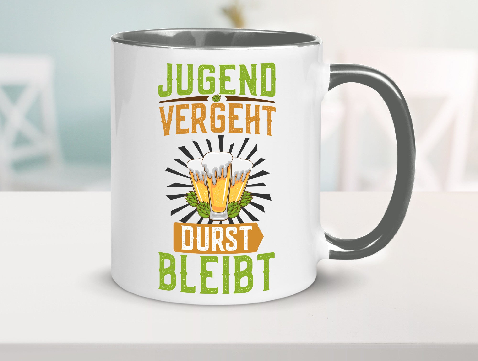 Jugend vergeht durst bleibt | Biertrinker Bierliebhaber lustiger Spruch