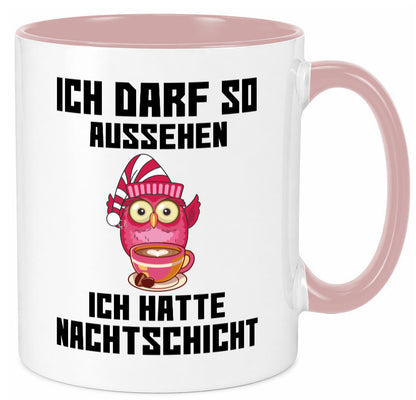 Nachtschicht Eule | Spruch Arbeit müde Nachtjob Geschenkidee Kollegen Büro