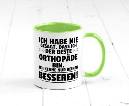 Der Beste Orthopäde | Orthopädie Humor Geschenkidee Tasse