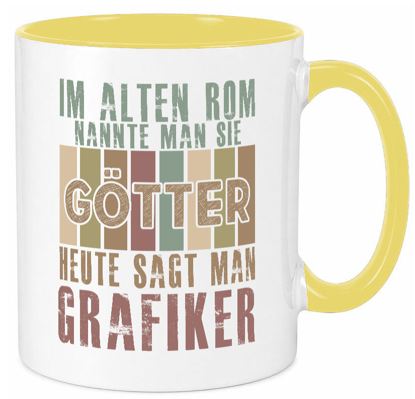 Heute sagt man: Grafiker | Grafik Design Geschenk Humor Geschenkidee lustiger