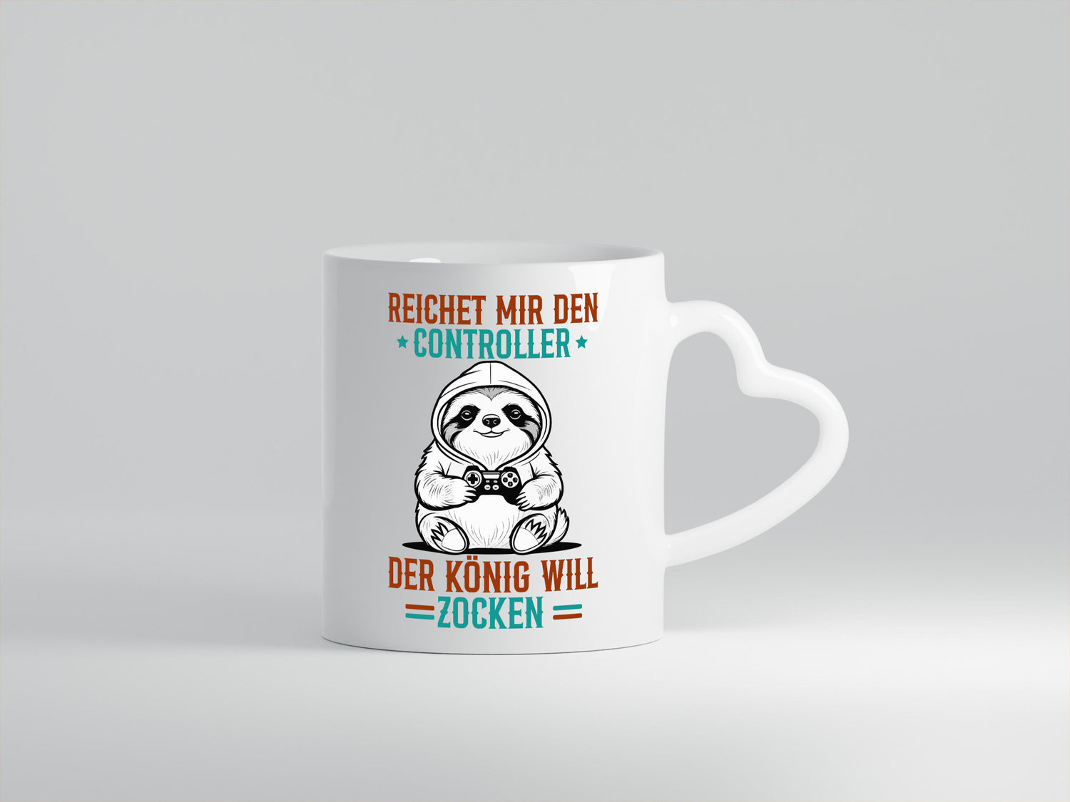 Der König will Zocken | Gamer Zocker lustiger Spruch Geschenk Humor