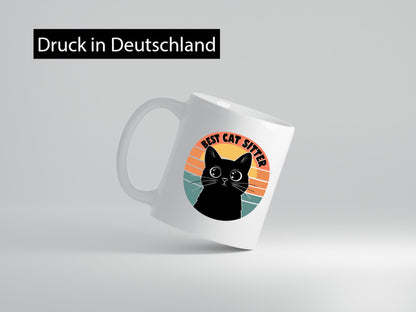 Bets Cat Sitter | Schwarze Katze Katzenliebhaber Geschenk Tierliebhaber Humor
