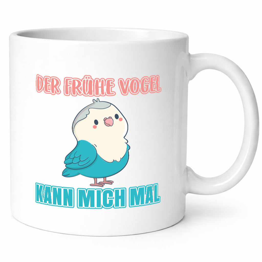 Der frühe Vogel | Statement Tasse Morgenmuffel Geschenkidee Humor