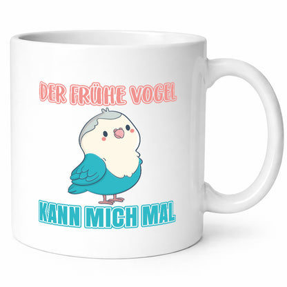 Der frühe Vogel | Statement Tasse Morgenmuffel Geschenkidee Humor