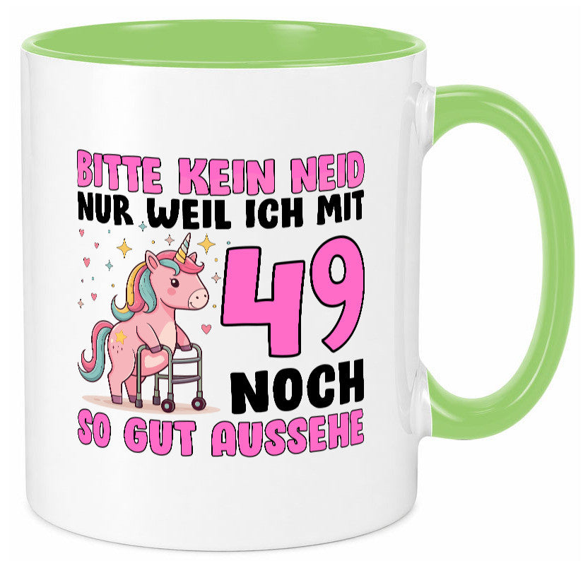 49. Geburtstag | 49 Jahre Mit noch so gut aussehen lustiger Spruch Geschenk