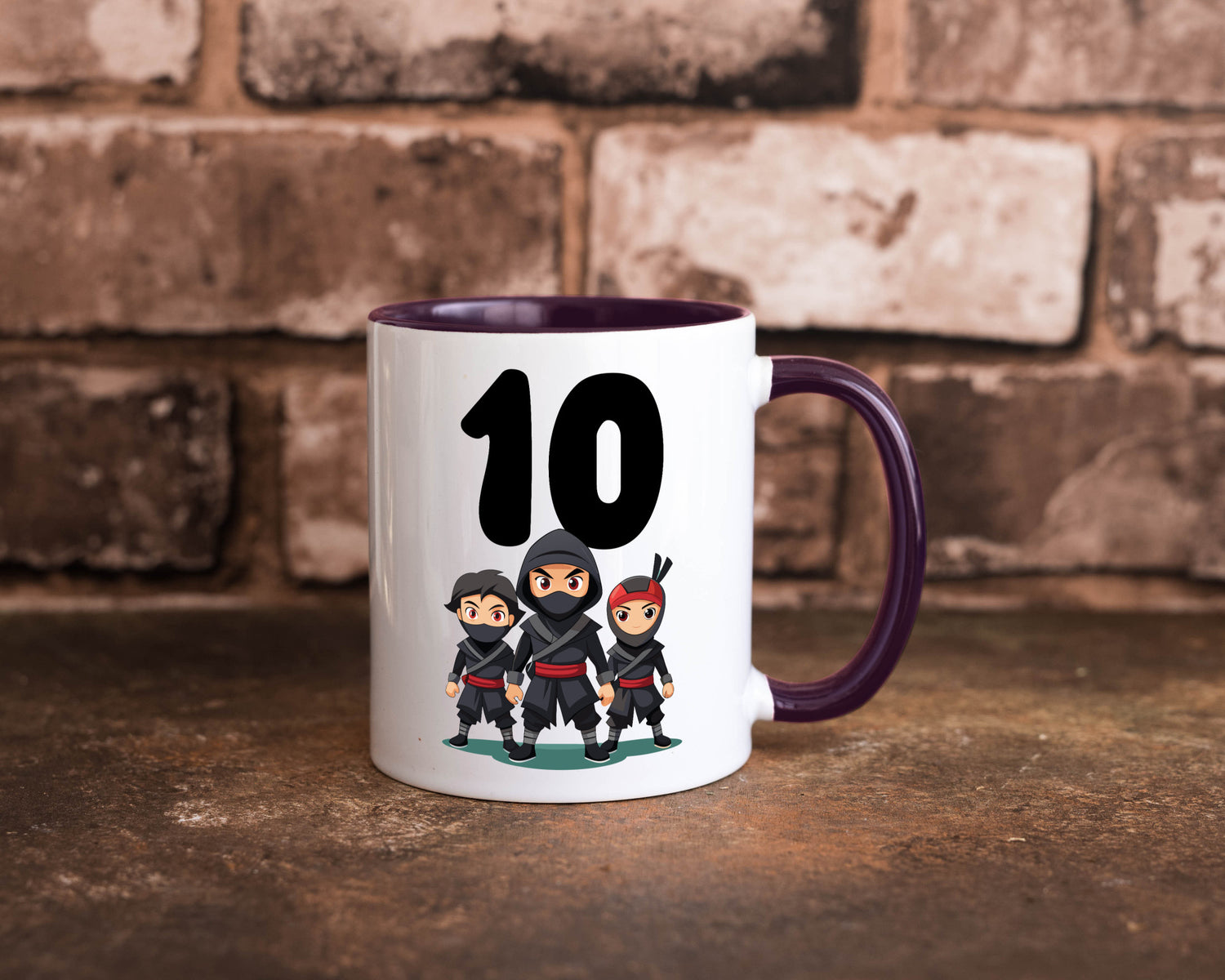 10. Geburtstag | 10 Jahre Ninja Humor Geschenkidee Tasse