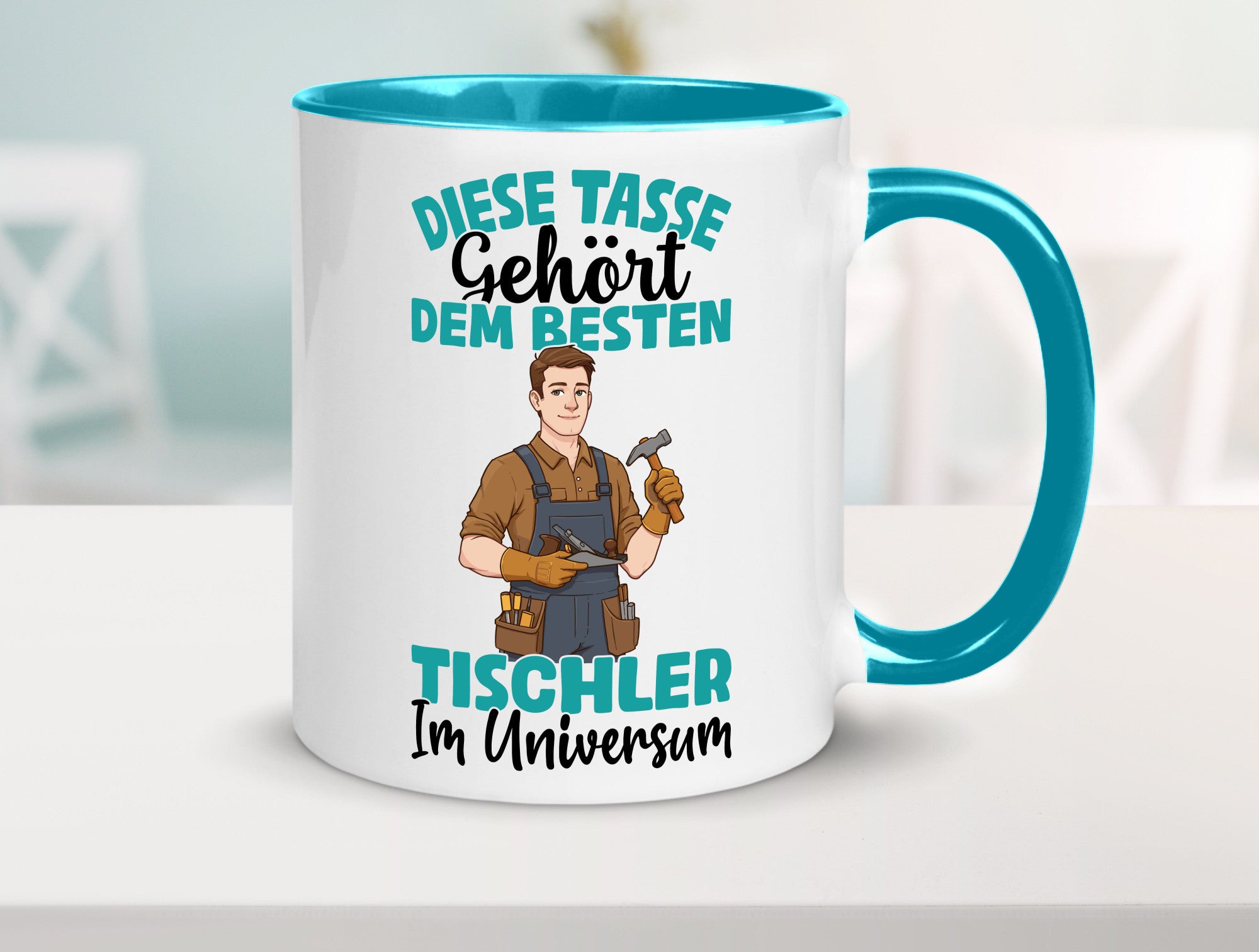 Im Universum: Tischler | Handwerk Beruf Tischlerei Geschenkidee Arbeit Kollegen