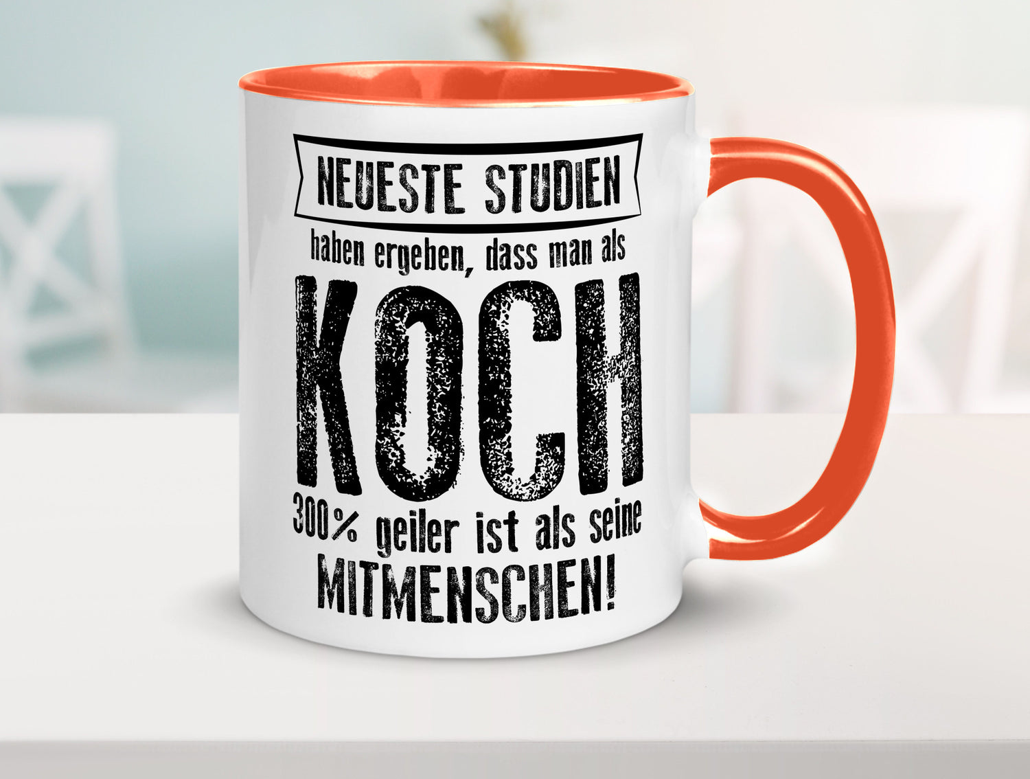 Neuste Studien: Koch | Chefkoch Humor Arbeit Kollegen Büro Geschenkidee Tasse