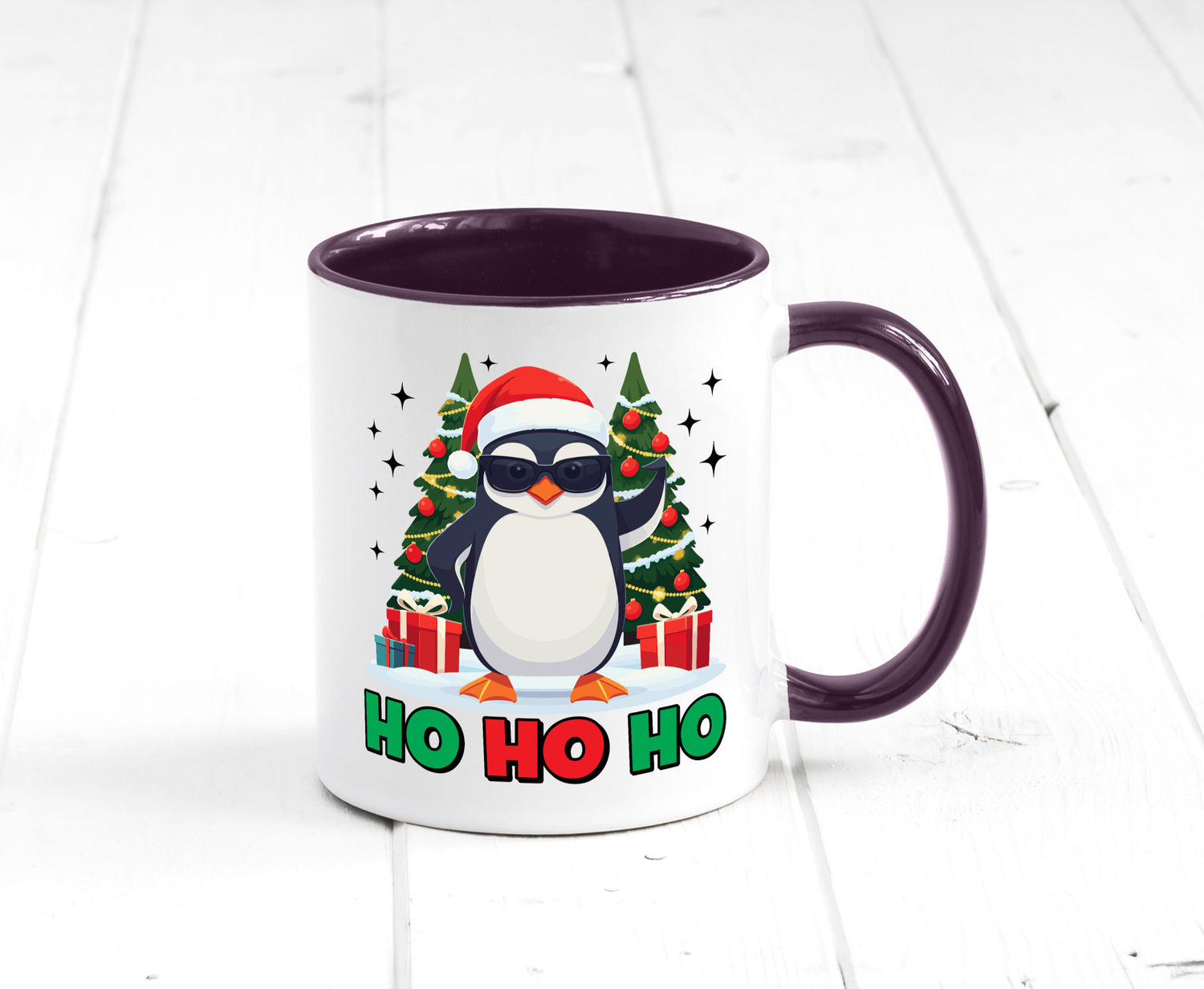 Ho | Weihnachts Pinguine Weihnachten lustig Humor Geschenkidee Geschenk Tasse