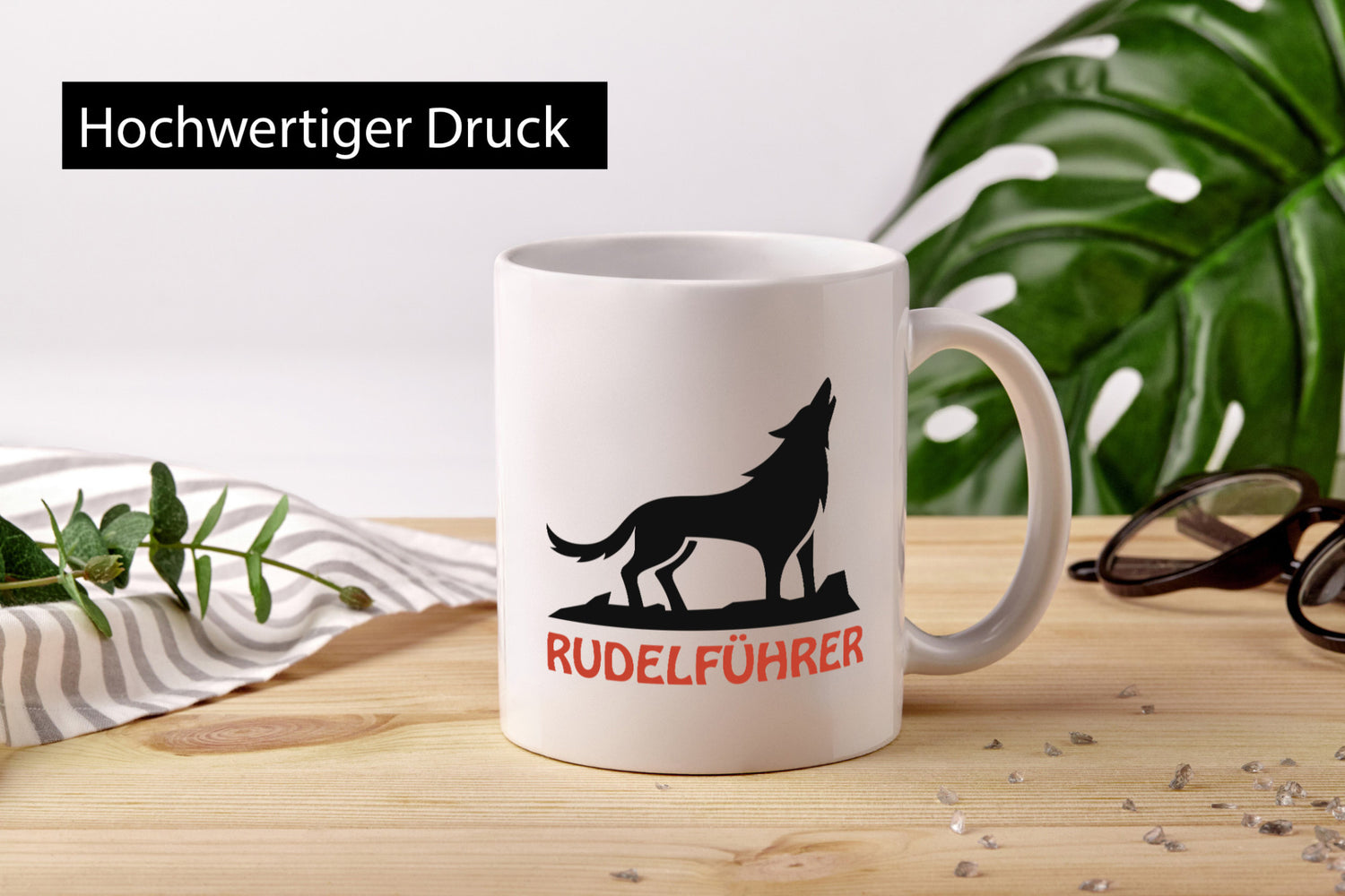 Rudelführer | Spruch Wolf Hundebesitzer Hunde lustiger Geschenk Tierliebhaber