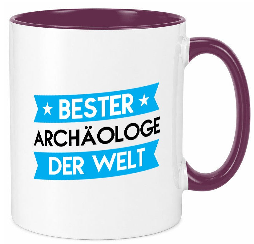 Bester Archäologe | Archäologie Forscher lustig Humor Geschenkidee Geschenk Tasse