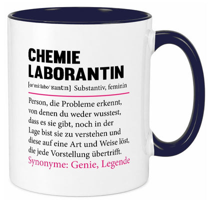 Chemielaborantin | lustig Laborantin Chemie Humor Geschenkidee Geschenk Tasse