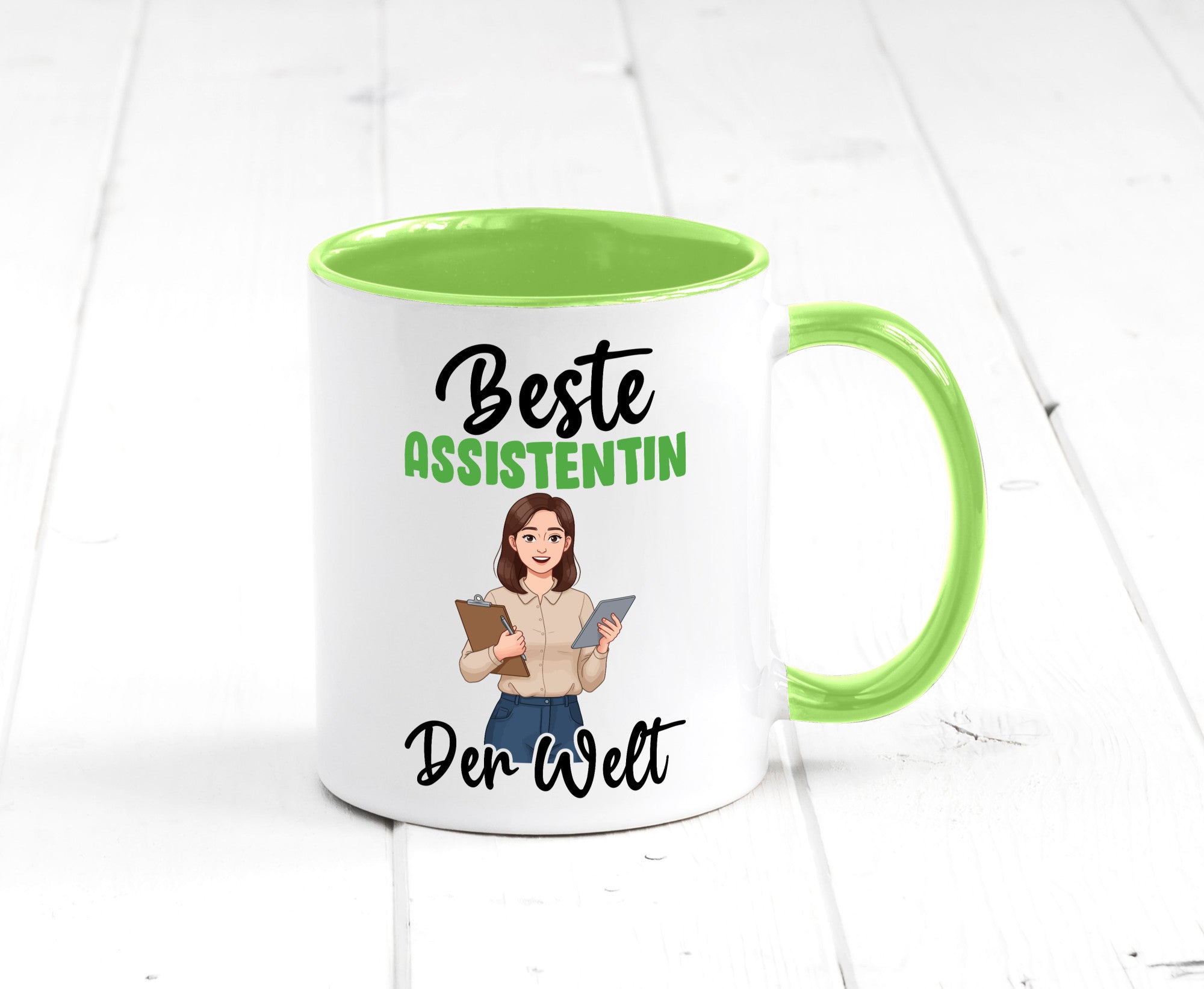 Beste Assistentin | Assistenz Hilfskraft v2 Geschenkidee Humor Tasse
