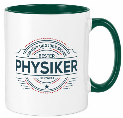 Geprüft und sicher: Physiker | Physik lustiger Spruch Geschenk Humor