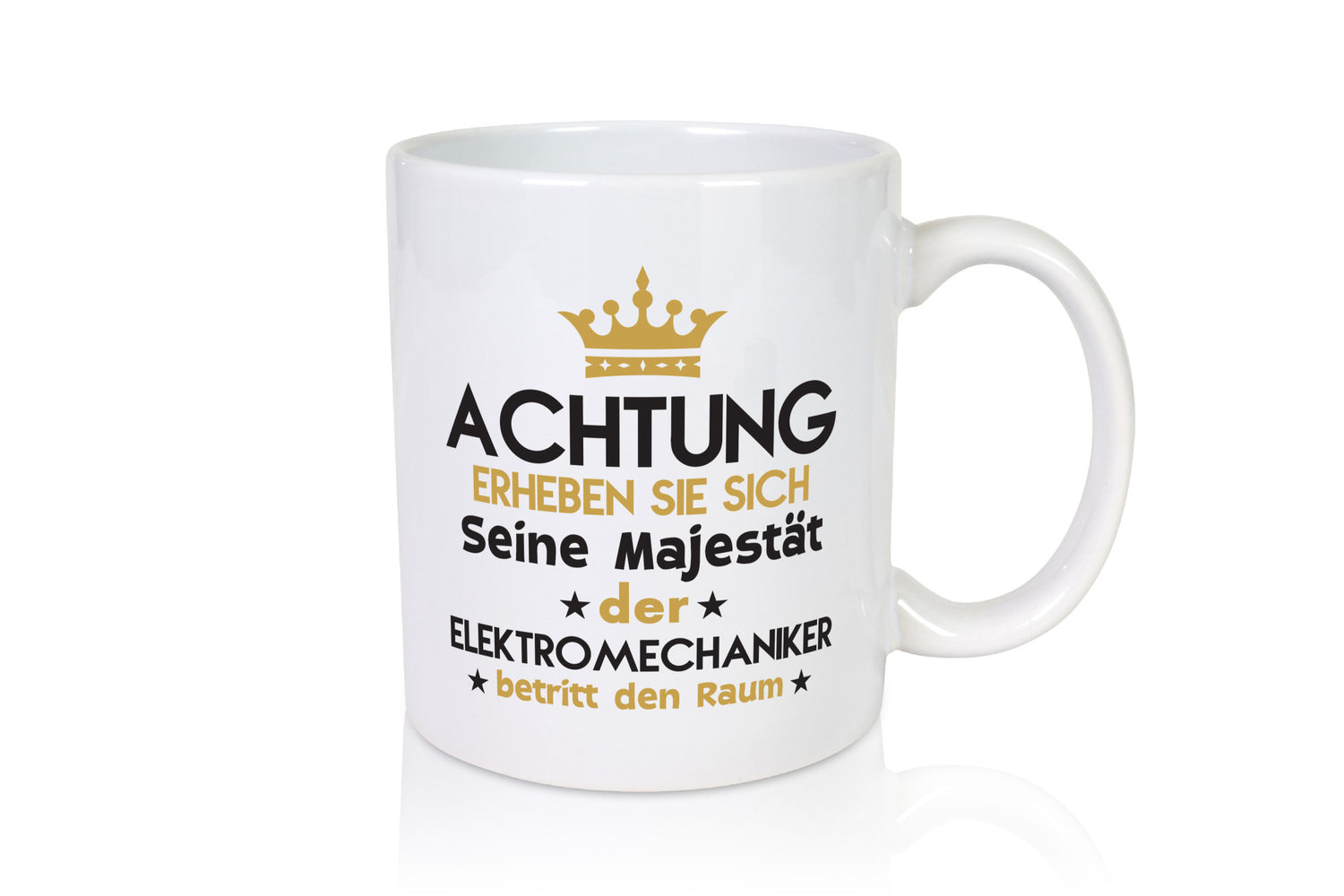 Seine Majestät Elektromechaniker | Mechaniker Elektrik lustig Humor