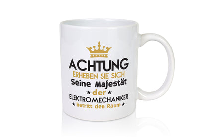Seine Majestät Elektromechaniker | Mechaniker Elektrik lustig Humor