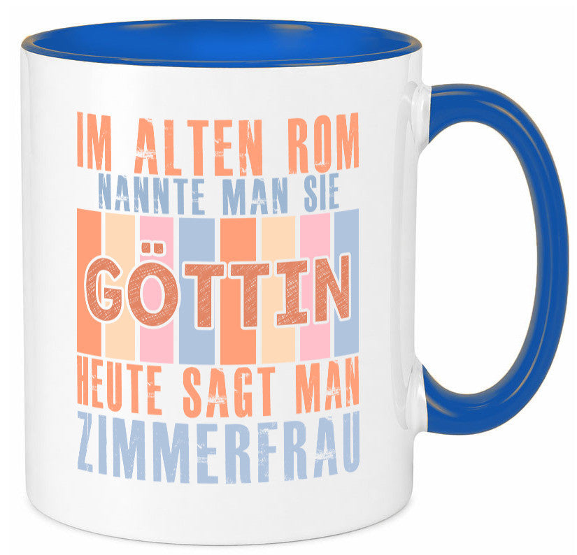 Heute sagt man: Zimmerfrau| Holzbau | Handwerkerin lustiger Spruch Geschenk