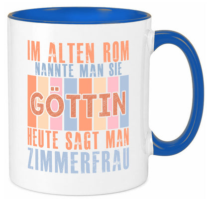 Heute sagt man: Zimmerfrau| Holzbau | Handwerkerin lustiger Spruch Geschenk