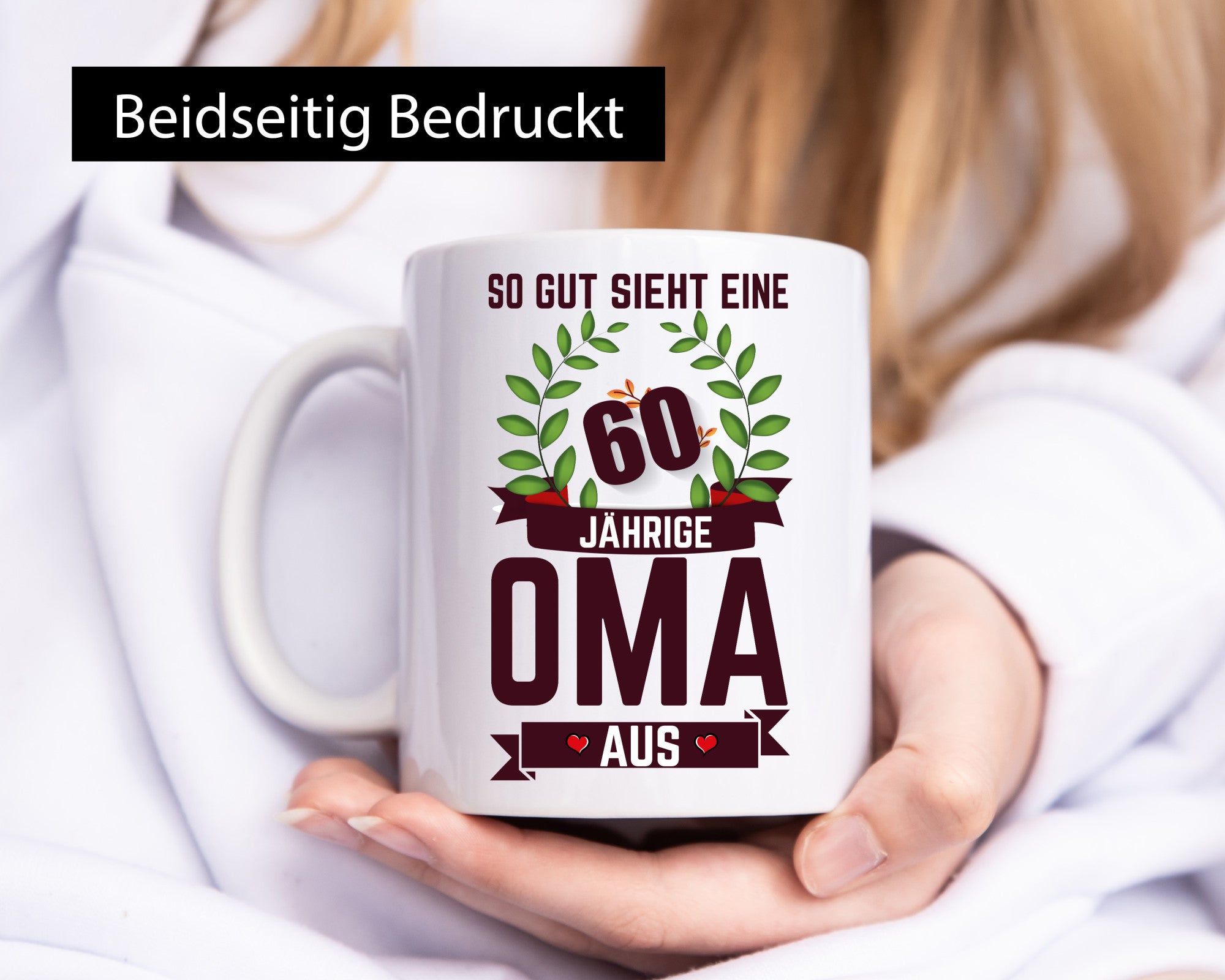 60. Geburtstag | 60 Jährige Oma Großmutter Geschenk Familie Geschenkidee