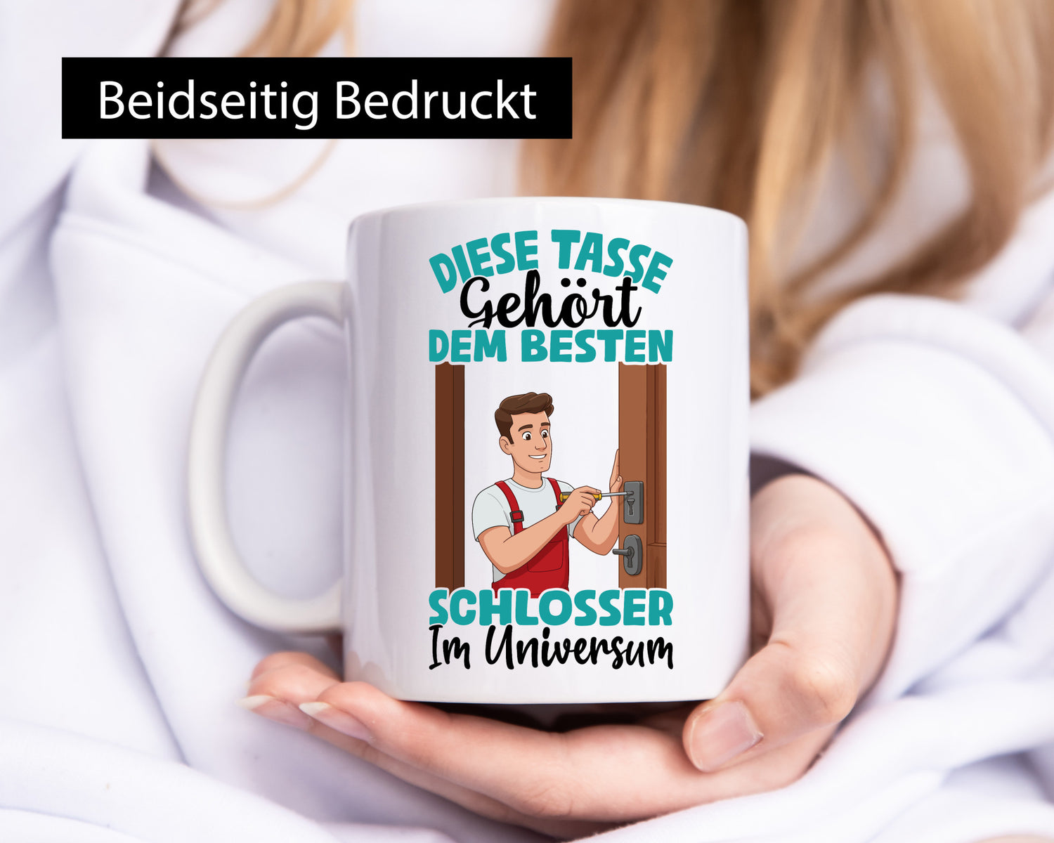 Im Universum: Schlosser | Beruf Schlosserei Geschenkidee Arbeit Kollegen Büro