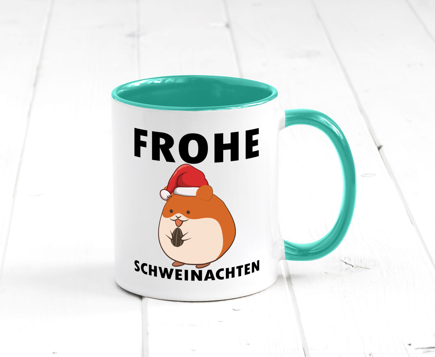 Frohe Schweinachten | Meerschweinchen Weihnachten lustiger Spruch Geschenk