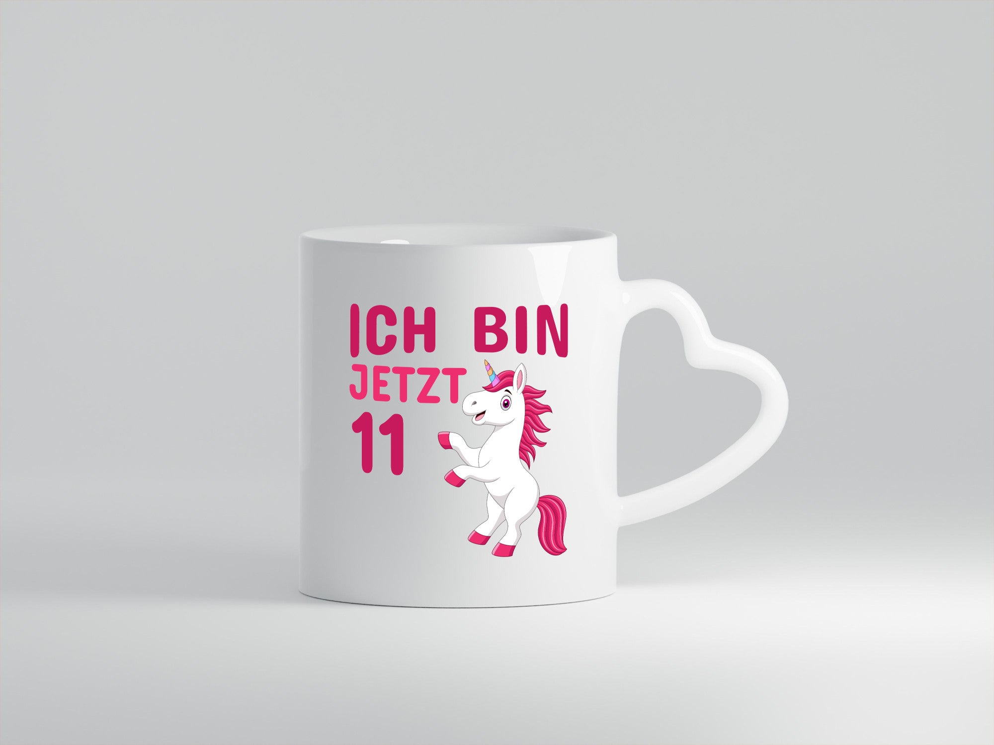 Ich bin jetzt 11 | Geburtstag Tasse Einhorn Mädchen Geschenk Geschenkidee