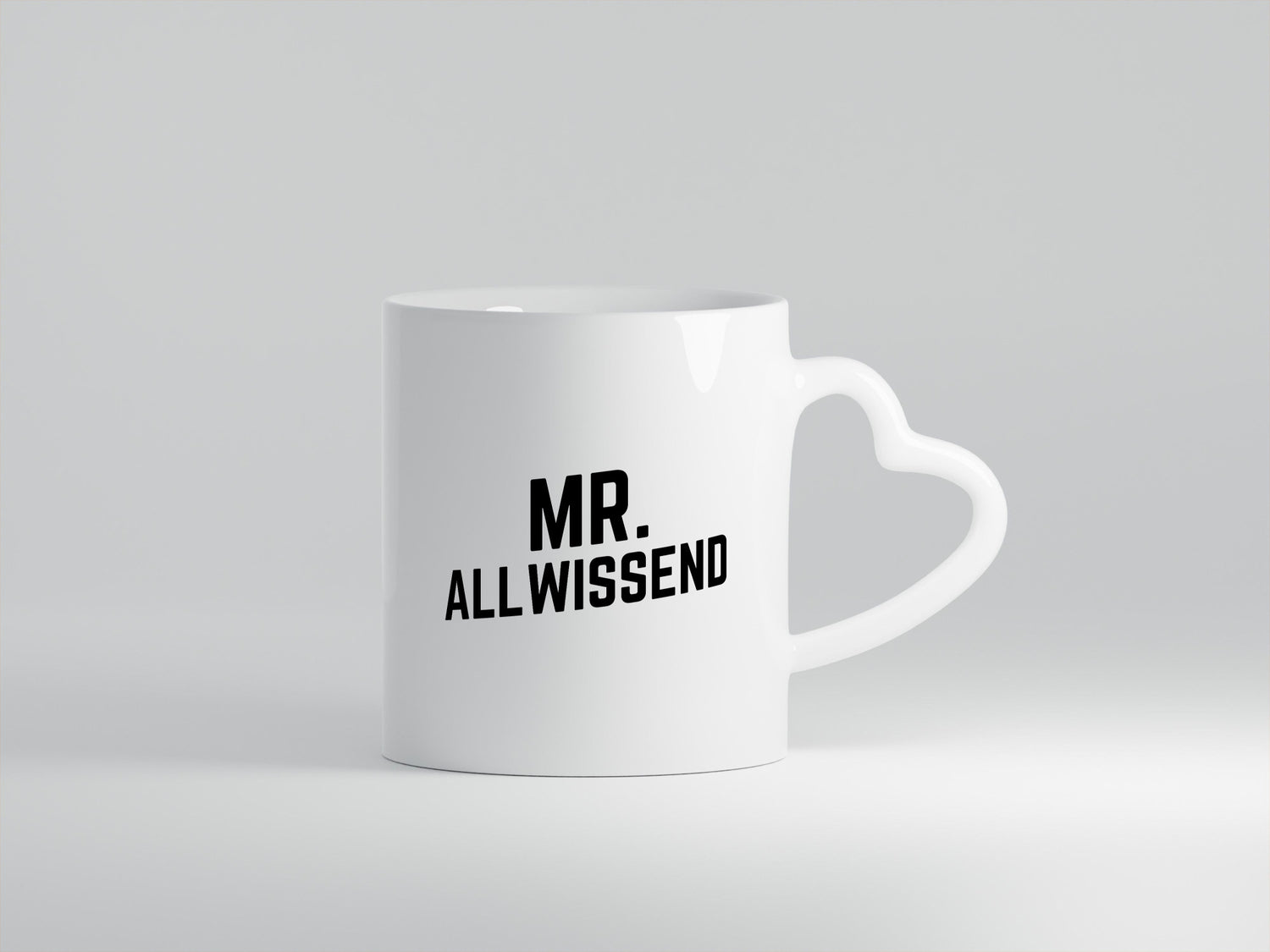 Mr. Allwissend | Lehrer besserwisser Humor Geschenkidee Tasse
