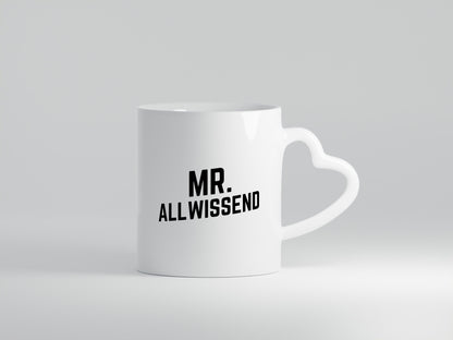 Mr. Allwissend | Lehrer besserwisser Humor Geschenkidee Tasse