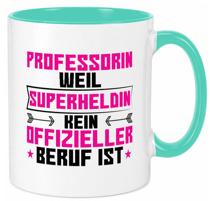 Superheldin Professorin | Uni Universität Geschenk Humor Geschenkidee lustiger