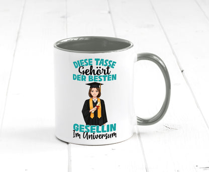 Im Universum: Gesellin | Handwerkerinnen lustiger Spruch Geschenk Humor
