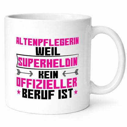 Superheldin Altenpflegerin | Pflegepersonal Pflege lustig Humor Geschenkidee