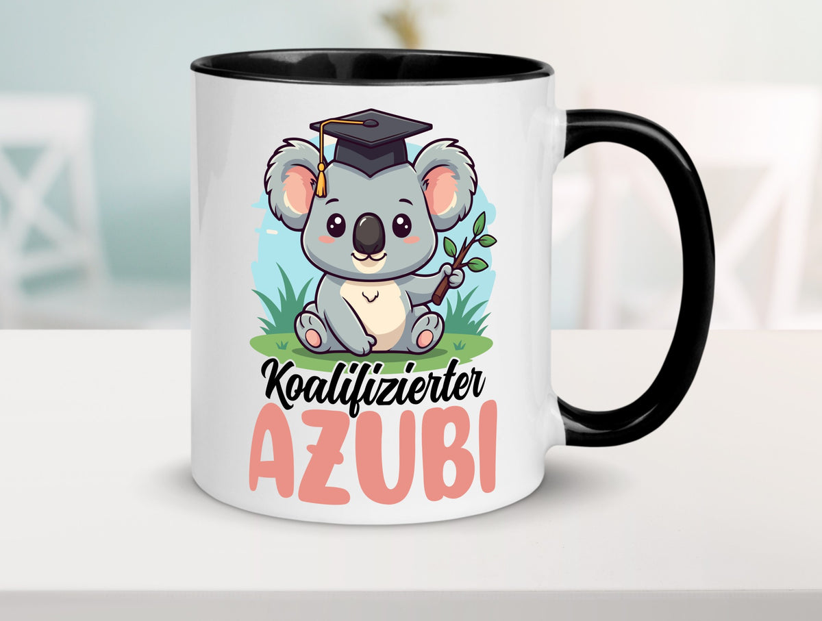 Koalifizierter Azubi | Ausbildung Lehre Lehrling Geschenk Humor Geschenkidee Tasse