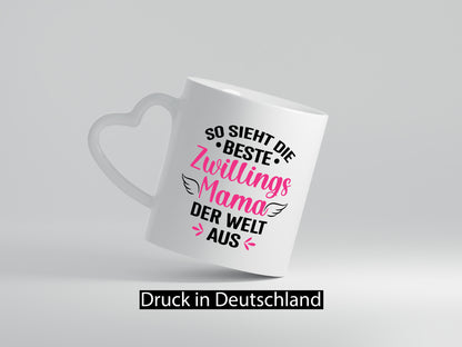 So sieht die Beste Zwillingsmama der Welt aus | Mama lustiger Spruch Geschenk