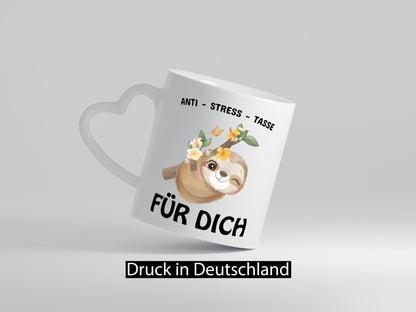 Anti Stress Tasse für dich Humor Geschenkidee
