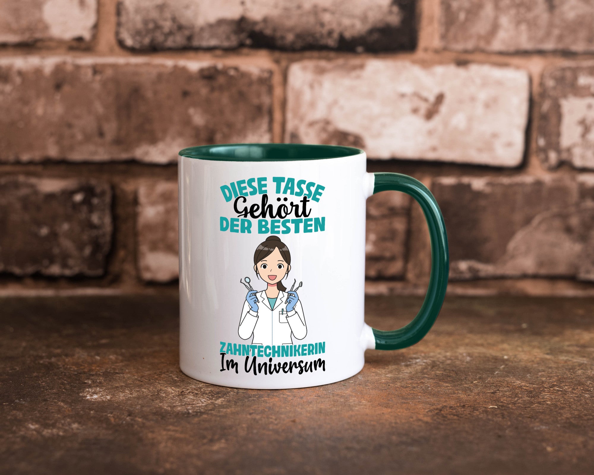 Im Universum: Zahntechnikerin | Zahnmedizin Humor Geschenkidee Tasse