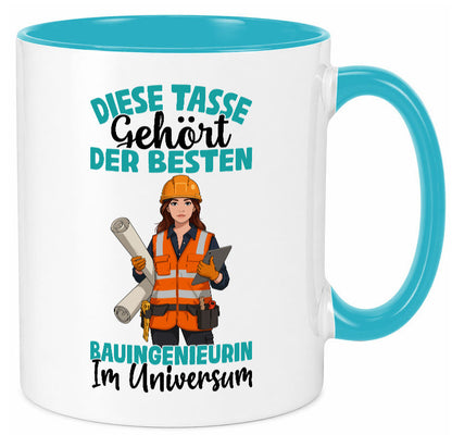 Im Universum: Bauingenieurin | Ingenieurin lustiger Spruch Geschenk Humor