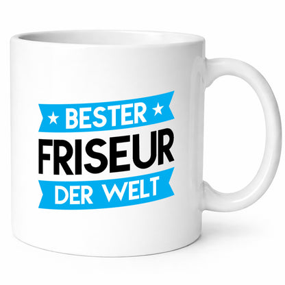 Bester Friseur | Frisör Geschenkidee Humor Tasse
