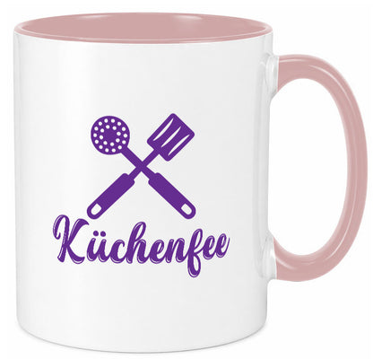 Küchenfee | Mama kocht am besten Muttertag Geschenkidee Familie Humor Tasse