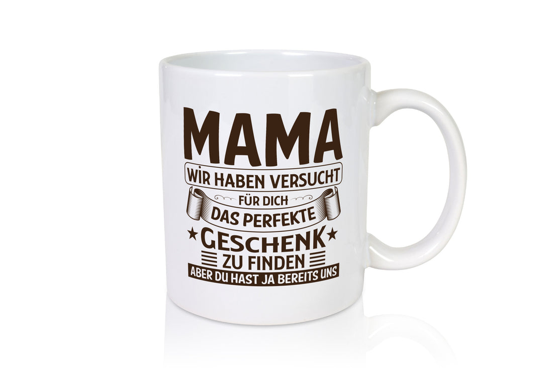 Mama, perfektes Geschenk, uns | Urkunde Sterne Geschenk Familie Geschenkidee