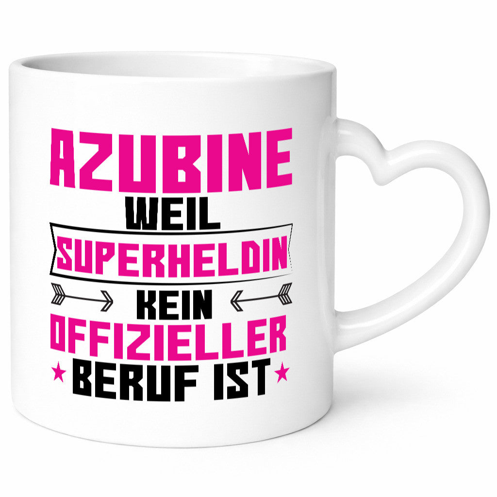Superheldin Azubine | Ausbildung Lehre Lehrling Humor Geschenkidee Tasse