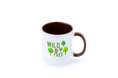 Wild and free | Freiheit Camper Hobbycamper Geschenkidee Humor Tasse