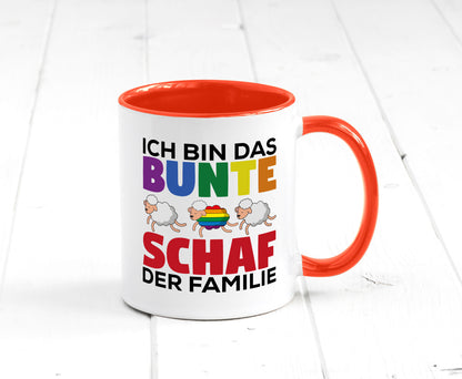 LGBTQ+ Tasse | Buntes Schaf Regenbogen Humor Geschenkidee