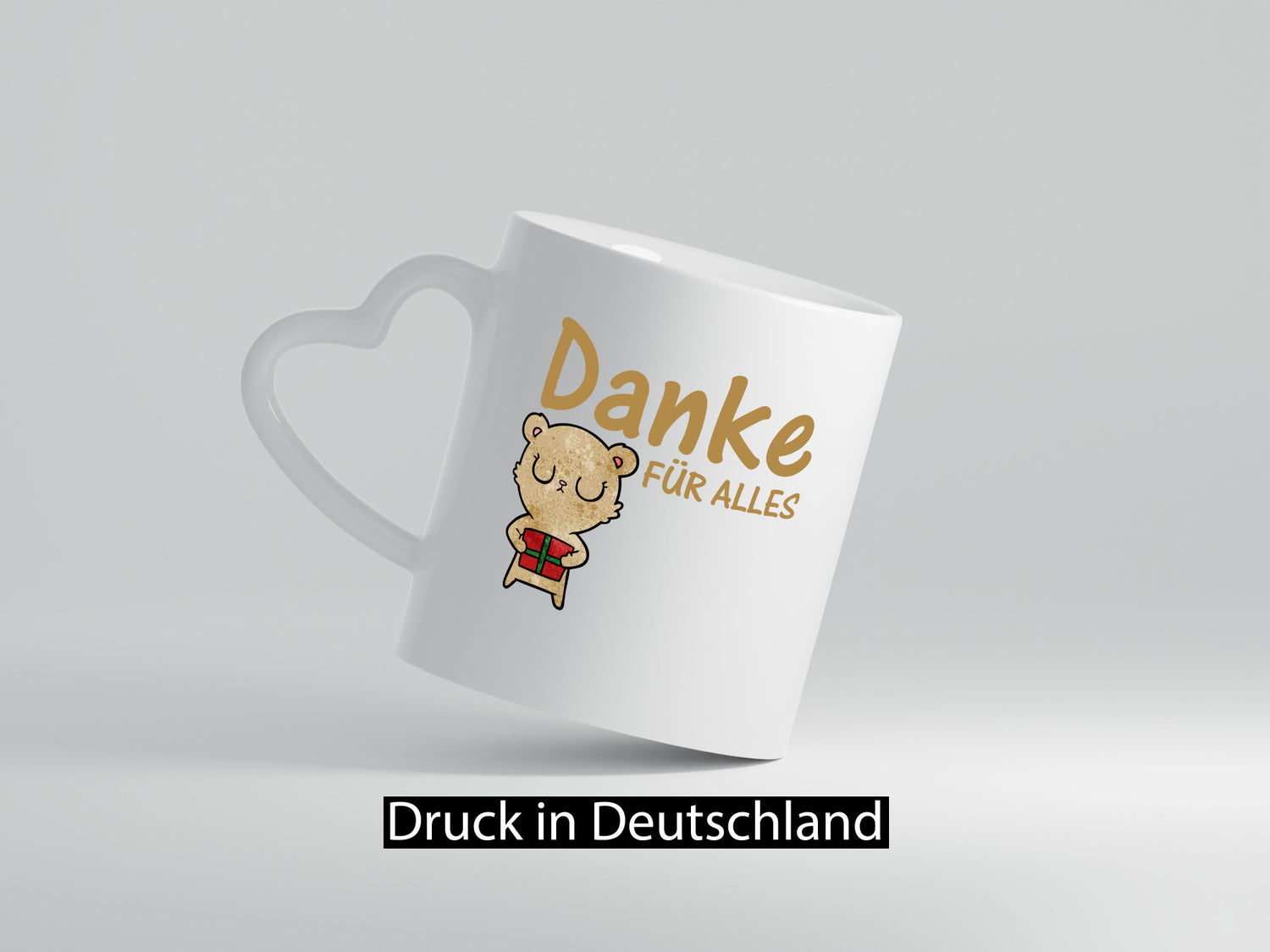Danke für Alles | Dankeschön Spruch Bär Mitbringsel Geschenk Humor Geschenkidee
