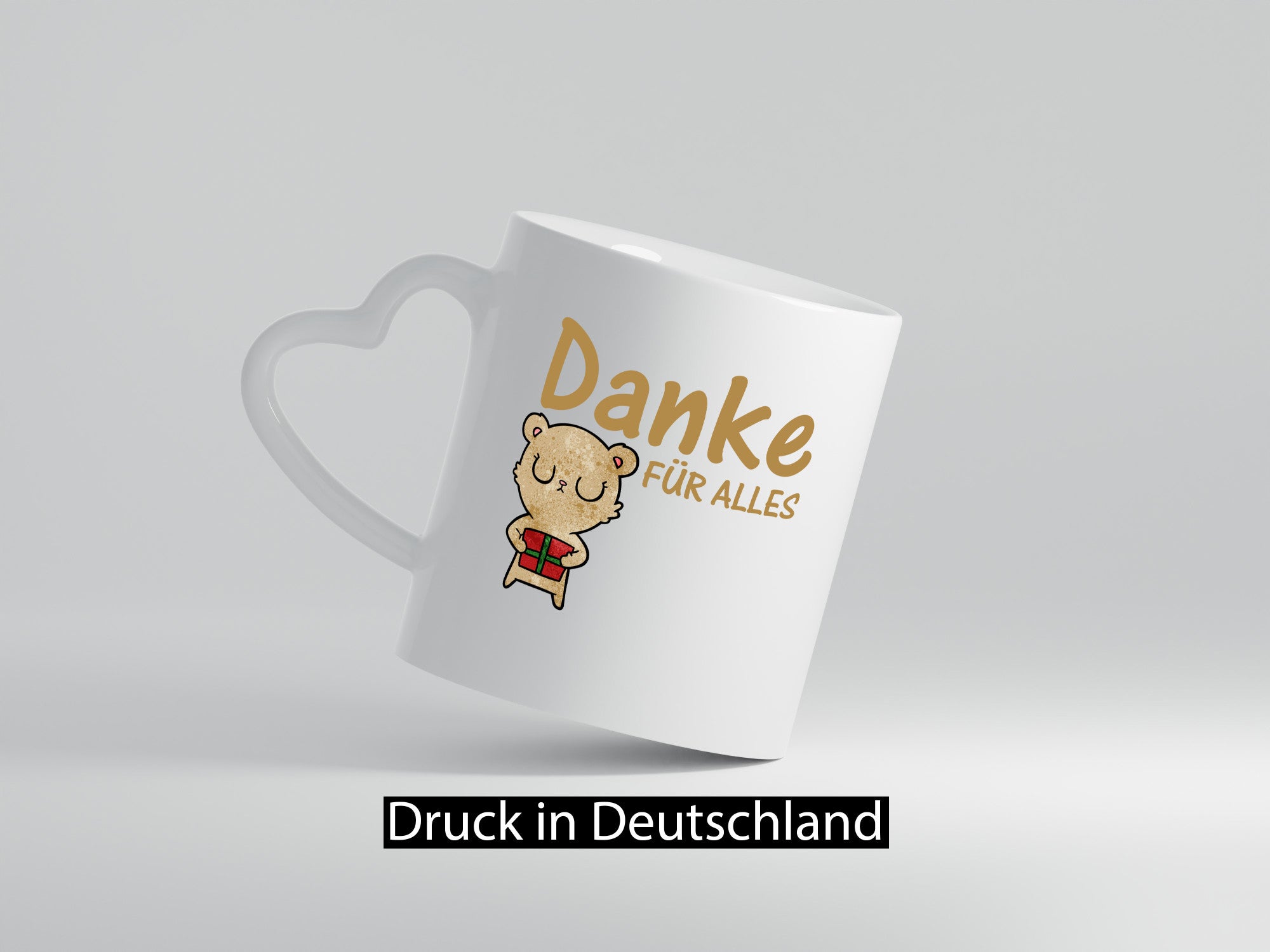 Danke für Alles | Dankeschön Spruch Bär Mitbringsel Geschenk Humor Geschenkidee