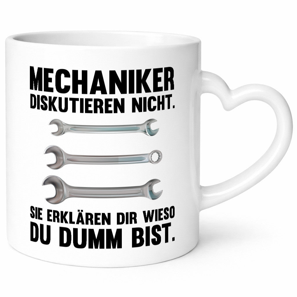 Mechaniker Diskutieren nicht sie erklären nur wieso Geschenkidee Tierliebhaber