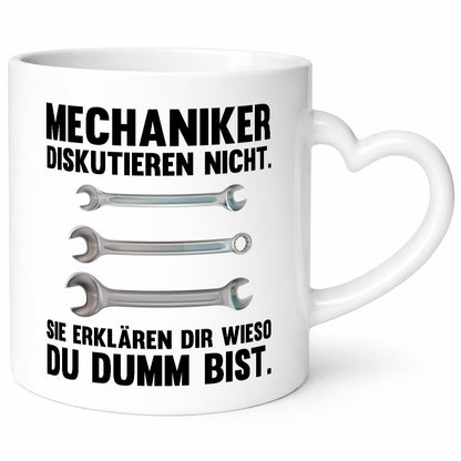 Mechaniker Diskutieren nicht sie erklären nur wieso Geschenkidee Tierliebhaber