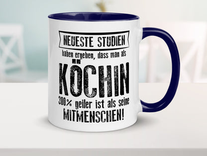 Neuste Studien: Köchin | Chefköchin Chefkoch Geschenk Arbeit Kollegen Büro
