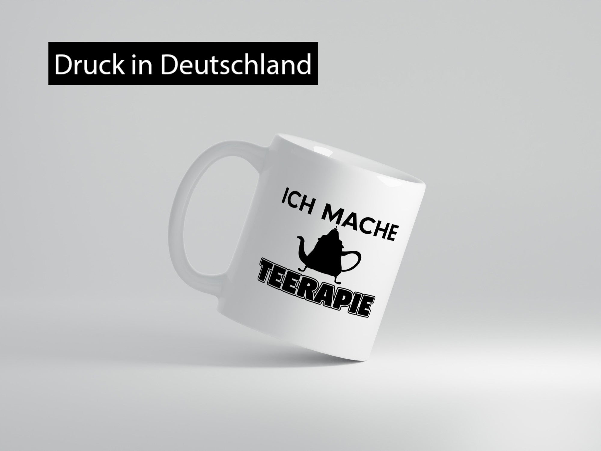 Ich mache Teerapie | Spruch Tasse Teetrinker Humor lustiger Geschenk