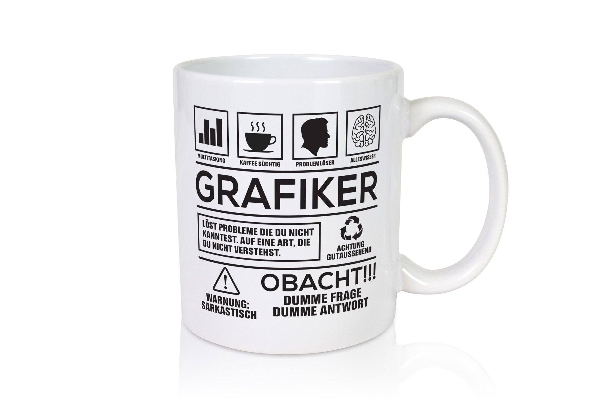 Achtung Probleme Grafiker | Grafik Design Grafikdesign Geschenk Humor