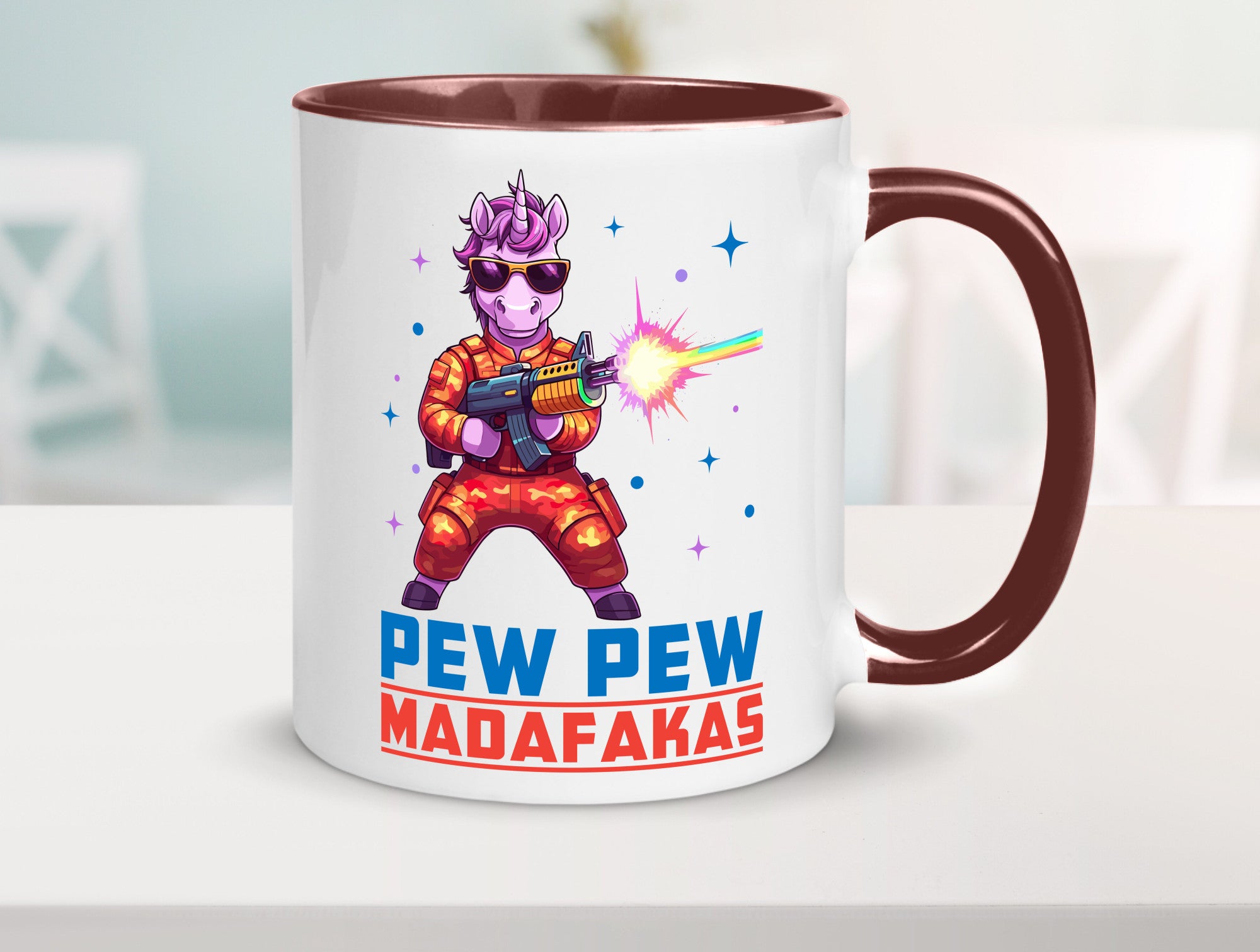 Pew Madafakas vl5 lustiger Spruch Geschenk Humor Geschenkidee Tasse